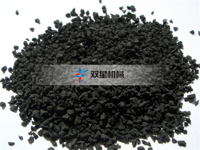 轮胎粉碎机粉碎效果