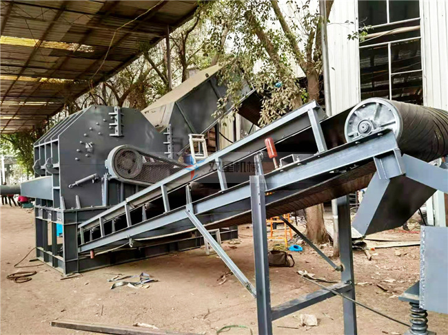 废铝破碎机生产线上海客户设备现场实拍