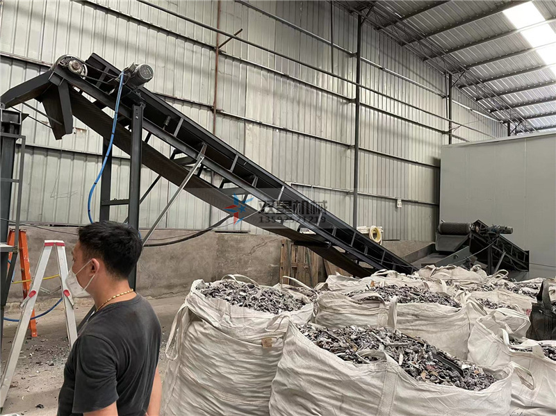 断桥铝破碎机物料破碎效果