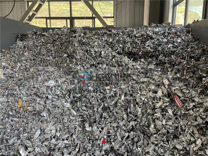 机铝破碎料破碎效果