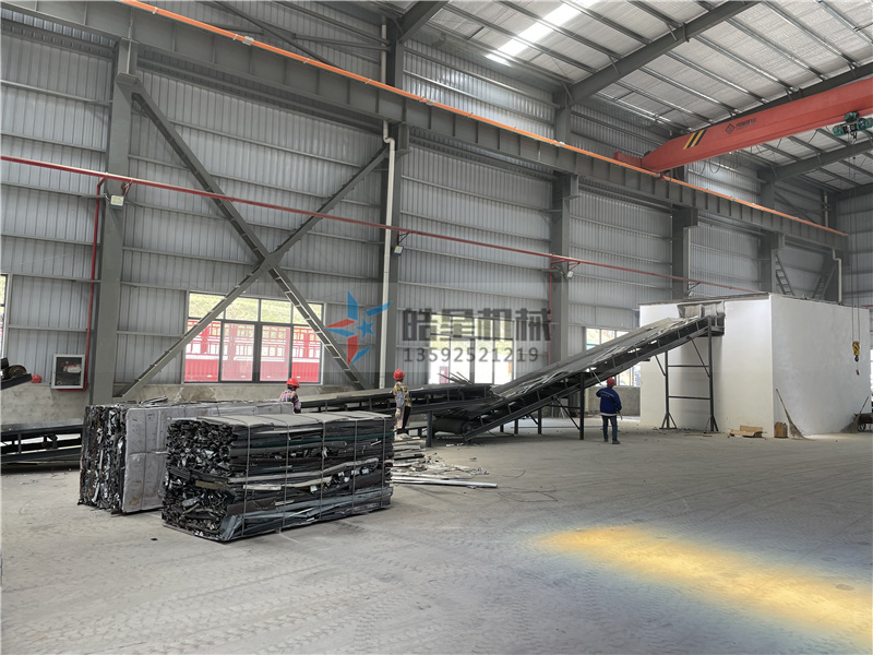 彩钢瓦破碎机生产线