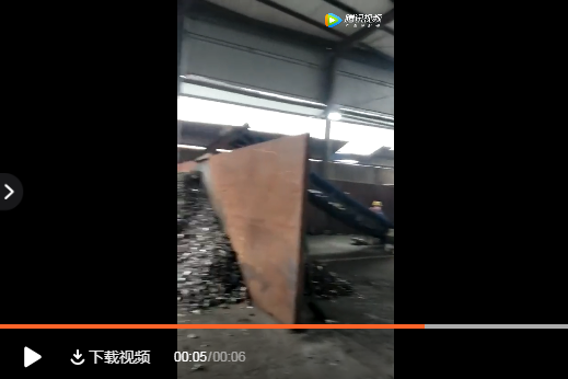 重庆金属破碎机生产线拍摄