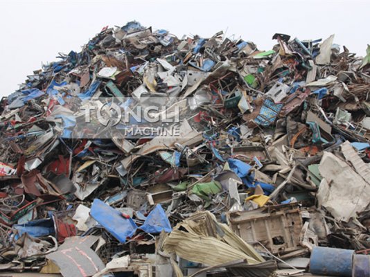 金属破碎机处理物料范围广