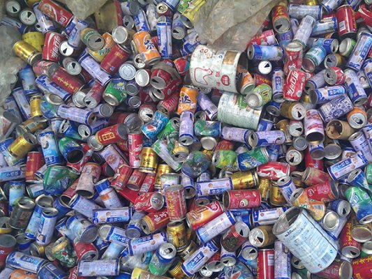 废旧易拉罐处理设备 小型易拉罐撕碎机