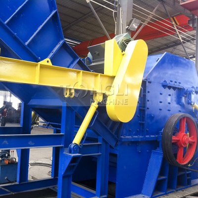 废铁破碎机型号处理范围