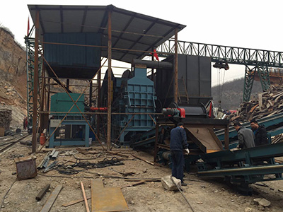 一些关于废钢破碎线的选择建议及其特征介绍