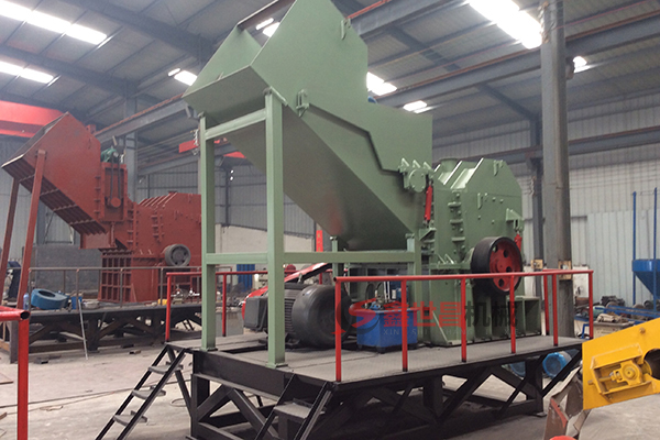 废钢铁破碎机出料效果竟然这么好，除尘效果怎么样