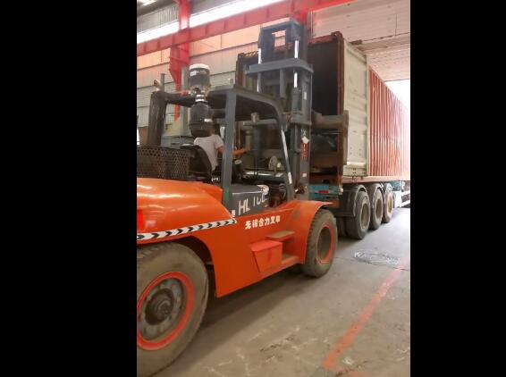 废钢破碎机废铝破碎机2000型设备整套装箱发往南非